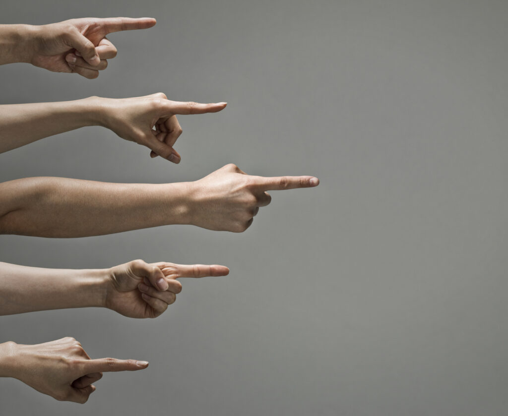 People who point out