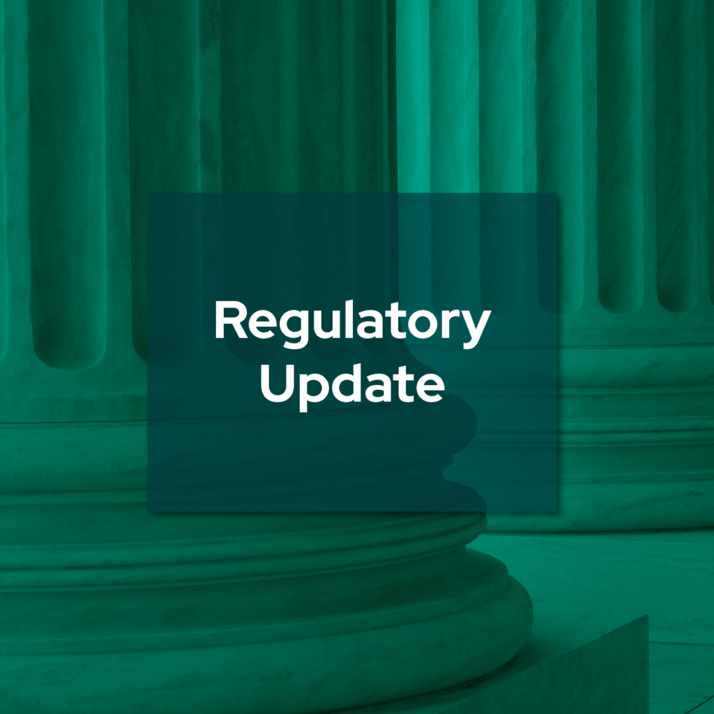 regulatory update