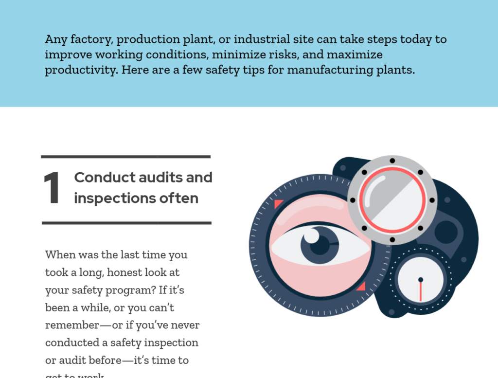 5 ways to improve your manufacturing safety program