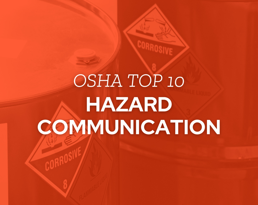 OSHA Top 10 hazard communication