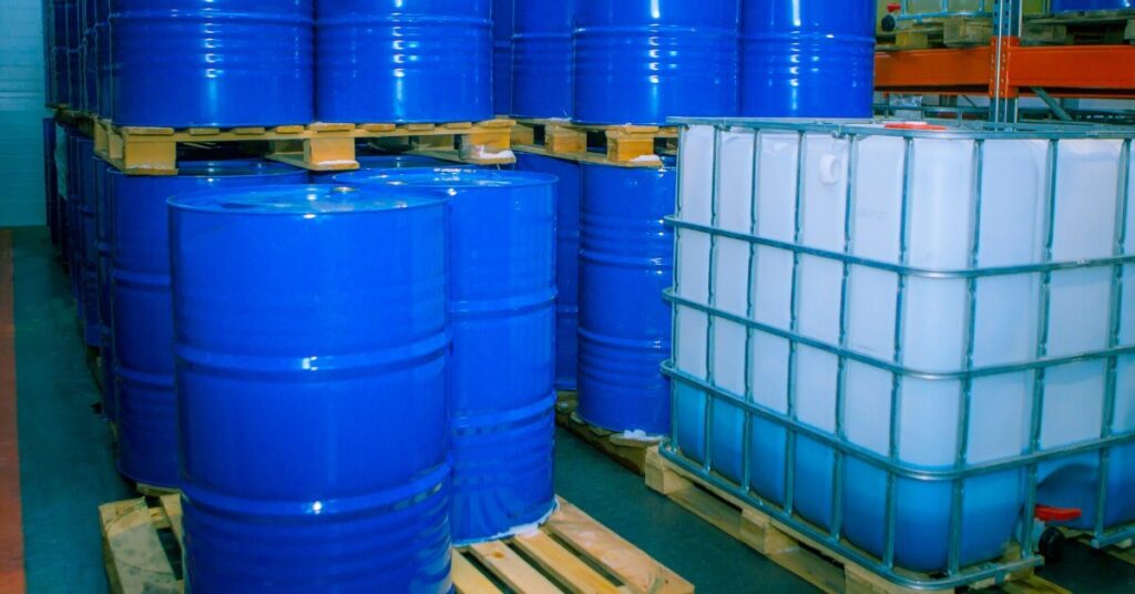 55 gallon barrels - material safety KPA