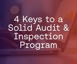 blog - 4 Keys to a Solid Audit & Inspection Program - Novara