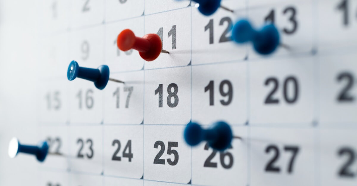 safety reminder compliance calendar