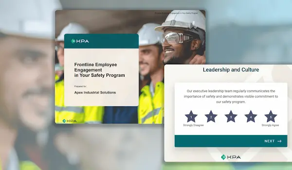 engaging the fronline survey - KPA