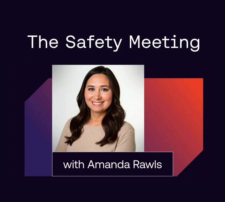 Safety Meeting with amanda rawls