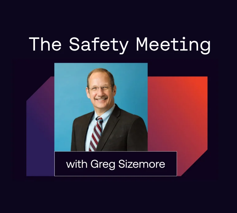 Safety Meeting with greg sizemore