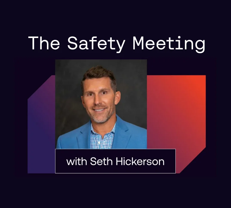 Safety Meeting with seth hickerson