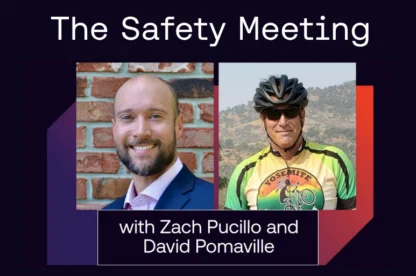 Safety Meeting with zach and david