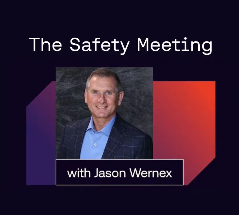 Safety Meeting with jason wernex