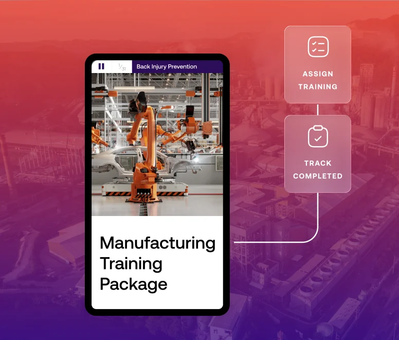 manufacturing safety training