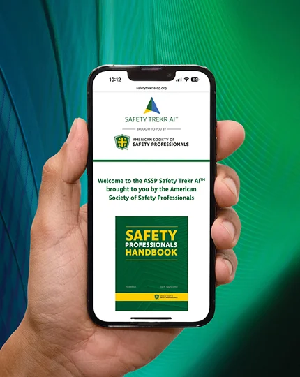Safety Trekr ai in hand