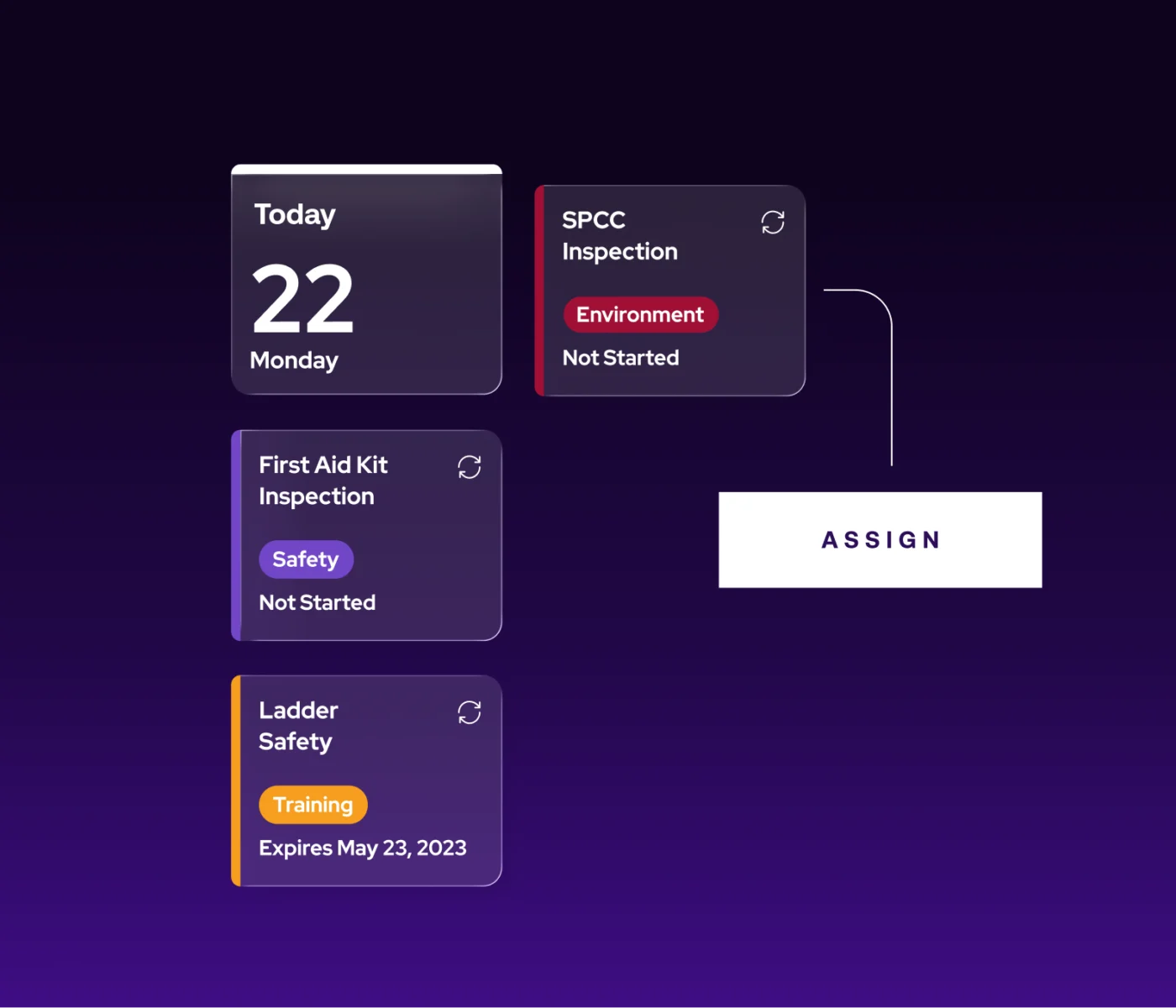 EHS Module - Compliance Calendar Assign 2-large