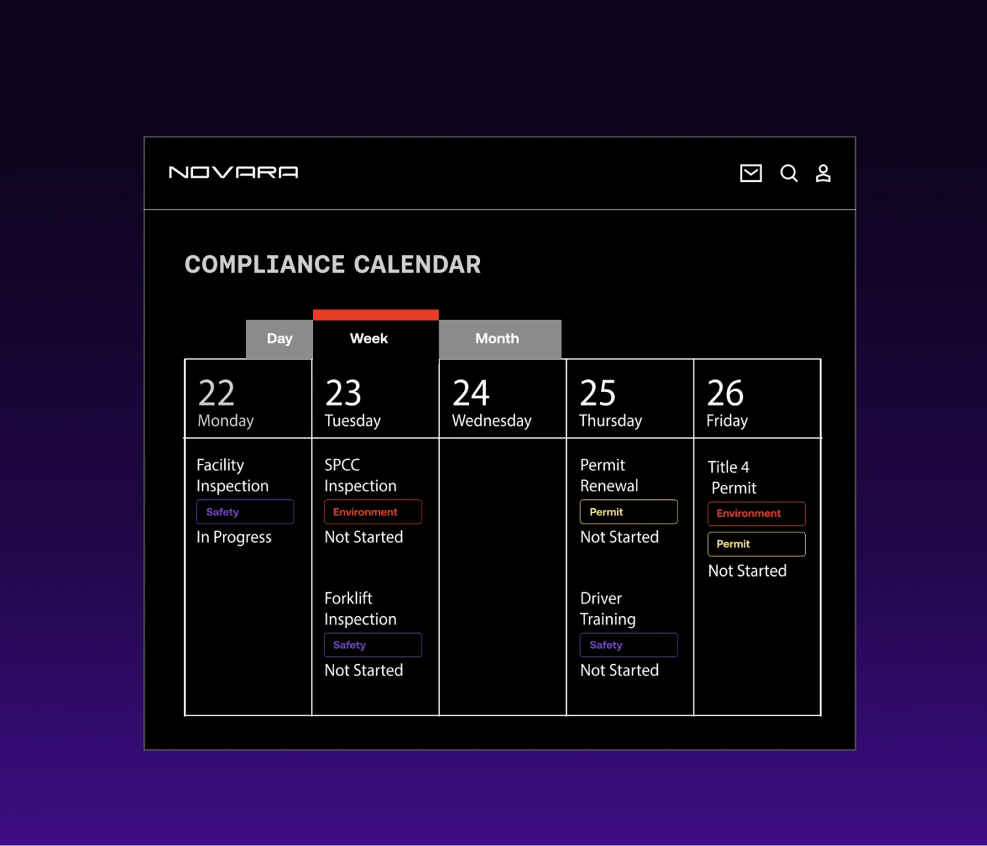 EHS Module - Compliance Calendar Dashboard 1-large