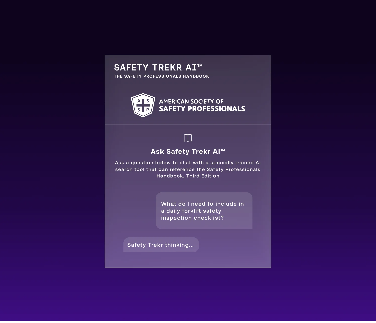 Safety Trekr AI