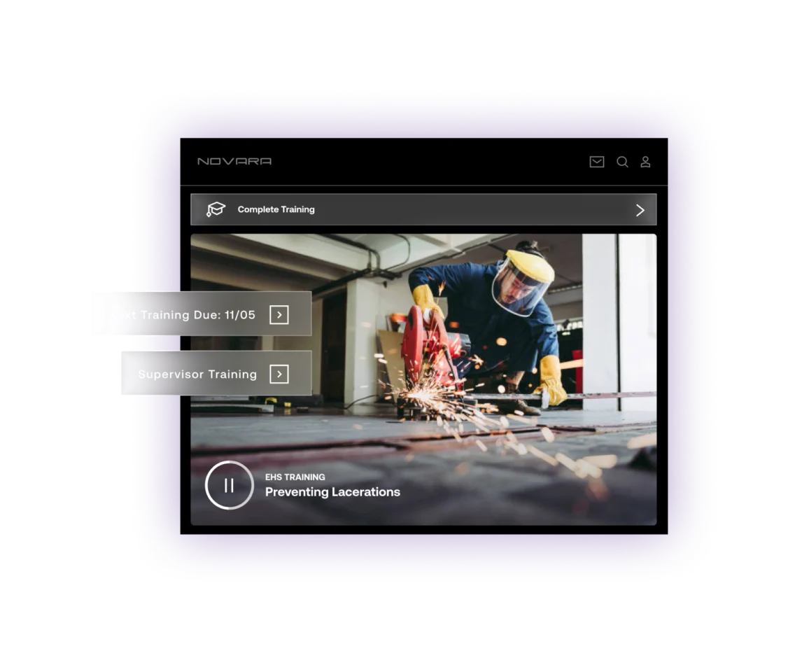 co - mobile ehs software - training - configurable Learning modules